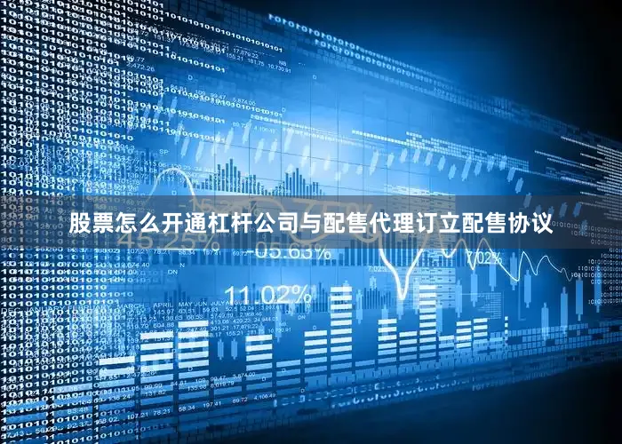 股票怎么开通杠杆公司与配售代理订立配售协议